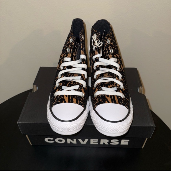 Converse Leopard Print High-Tops - Picture 5 of 5